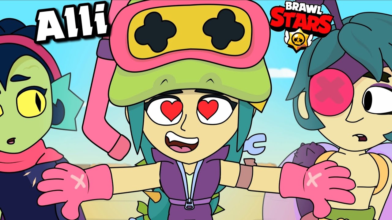 Brawl Stars Animation Элли встретила свою любовь