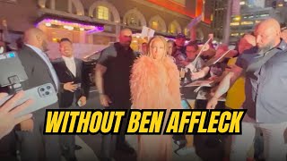 Jennifer Lopez Attends Broadways & Juliet Without Ben Affleck