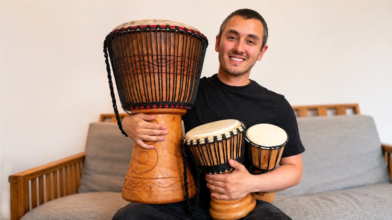 Which Djembe Drum Is Right For You? - YouTube
