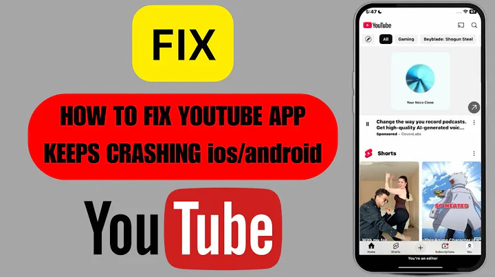 How to Fix Youtube App Keeps Crashing iOS/Android | 2025