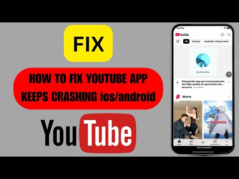 How to Fix Youtube App Keeps Crashing iOS/Android | 2025