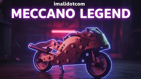 Meccano Design 1 Build! 🏍️ Heavy Sports Bike Reborn 3-in-1 Motorcycle Set Model 4700 #imalidotcom