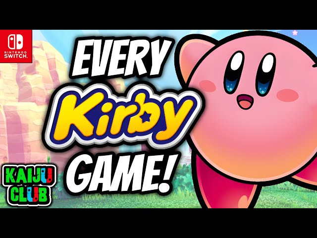 ALL The KIRBY Games On The Nintendo Switch! 