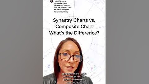 Astrology Compatibility - Difference Between Synastry Chart & Composite Synastry #astrologyjane