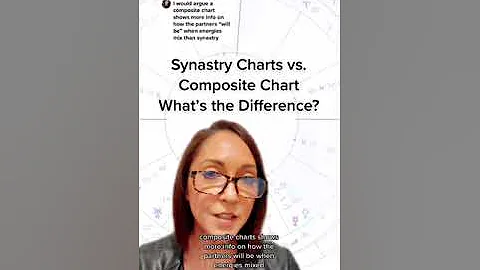 Astrology Compatibility - Difference Between Synastry Chart & Composite Synastry #astrologyjane