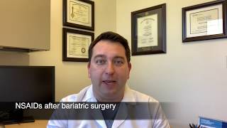 NSAIDs use after bariatric surgery