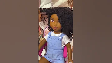 It's safe to say people fell in love with Zoe #shorts #naturalhair #blackdolls #healthyrootsdolls