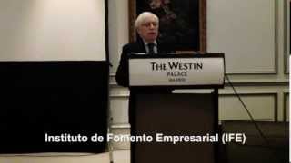 Play video: IFE Conferencias - Enrique Bacigalupo Zapater - "La reforma del Código Penal"-  A 25 Abogados