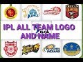 IPL All Team Logo And Name (2008-2018) ll IPL All Team 2008 to 2018