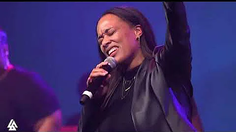 Sharon Youngblood singing Worthy by Hillsong
