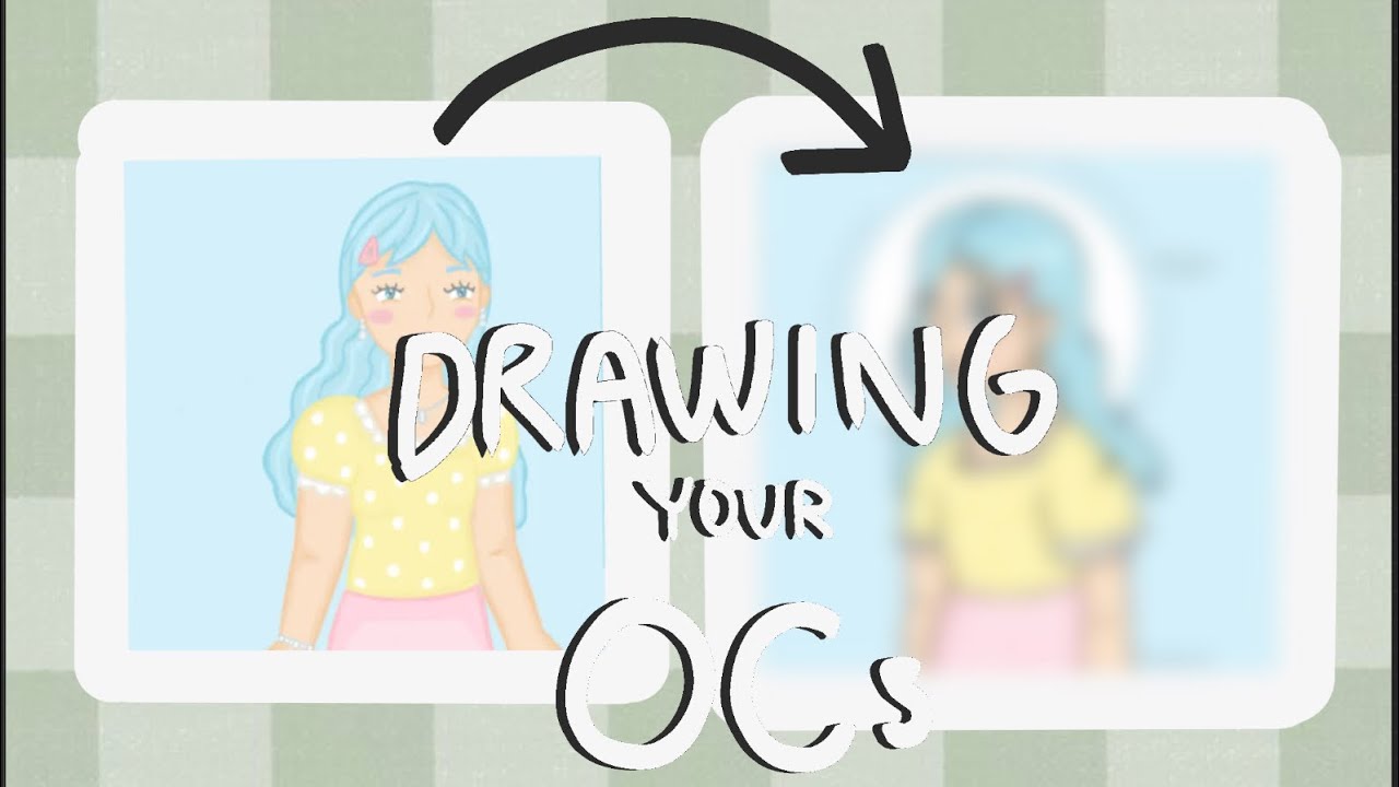 Drawing your OCs #2 💫🦋🪐 - YouTube