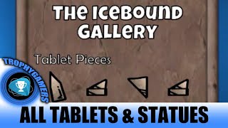 Ice Age Scrat's Nutty Adventure - The Icebound Gallery All Tablet Pieces \& Statues Location