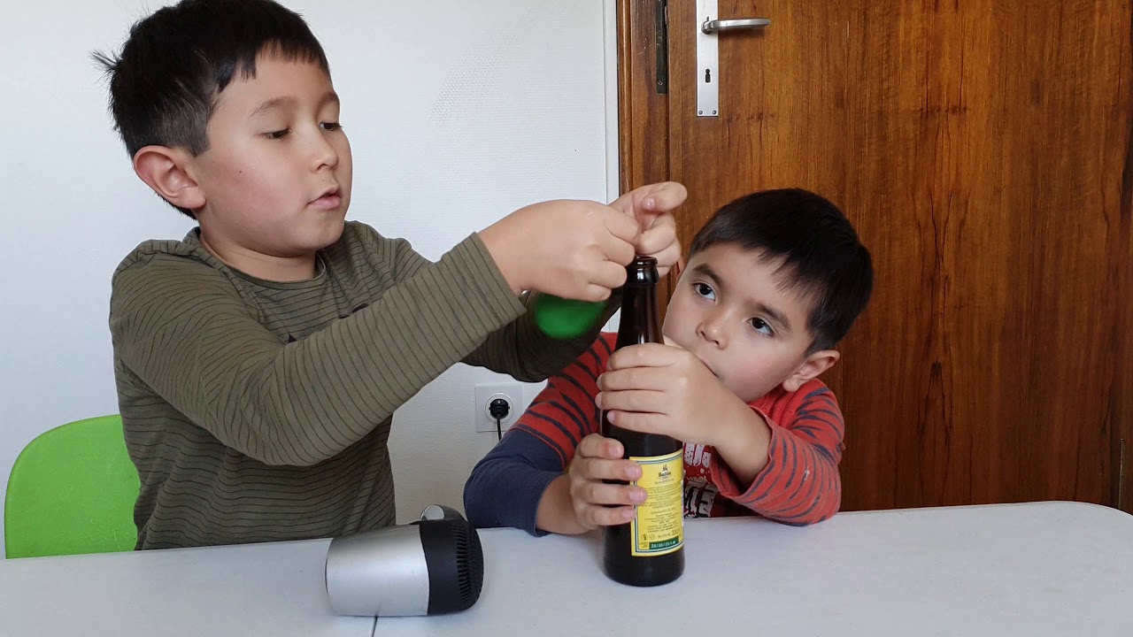 Hot air expands into balloon. YouTube