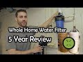 Review After 5 Years Pelican PC600 Whole House Water Filter Carbon Series