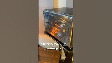 My ATC SCM25A mk2 journey pt 2! Just taking off the plastic and taking a look for my first listen!