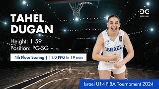 Tahel Dugan FIBA U14 2024 Highlights