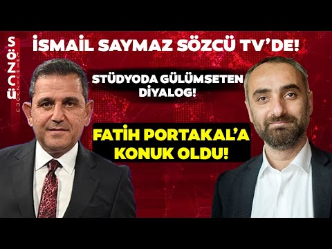 İsmail Saymaz Artık Sözcü TV'de! Fatih Portakal'ın Sunduğu Ana Habere Konuk Oldu!