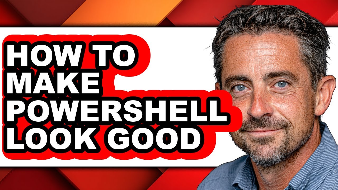 How to Make Powershell Look Good - Step by Step - YouTube