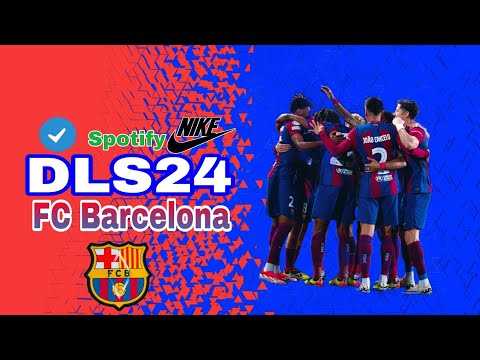 تحميل لعبة دريم ليج 2024 مود برشلونة بآخر الانتقالات و الاطقم يامال DLS24