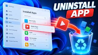 How To Delete (Uninstall) An App From Windows PC? ♻️🗑🚮 screenshot 3