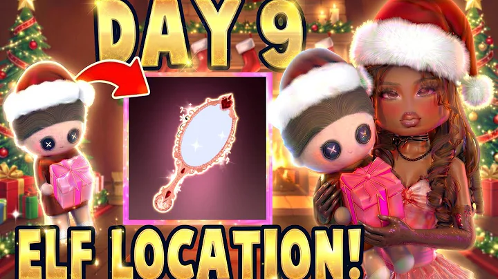DAY 9 LANA ELF DOLL LOCATION IN DRESS TO IMPRESS! SECRET *ADVENT CALENDAR* REWARDS! DTI