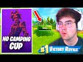 I Competed in a NO CAMPING Tournament... (Fortnite Competitive)