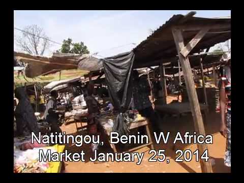 Market Day in Natitingou Benin January 2014
