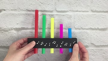 Pan Flutes Craft and STEM Activity for Kids