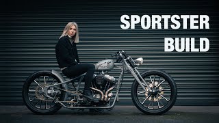 SPORTSTER BOBBER BUILD /BACK STREET HEROES 2020 BEST CUSTOM / Custom Series by Tomboy a Bit