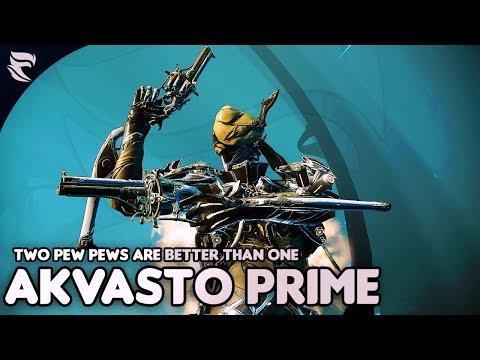 Warframe: The Akvasto Prime | Two pew pew's are better than one