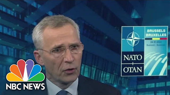 NATO Secretary General Stoltenberg On Support For Ukraine