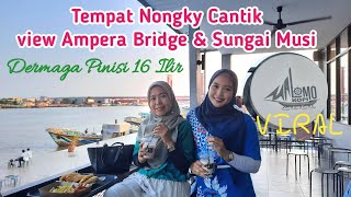 Malomo Kopi View Sungai Musi Jembatan Ampera Palembang |277| HerAnz channel
