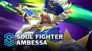 Soul Fighter Ambessa Wild Rift Skin Spotlight