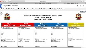 DocHub Tutorial to Work on & Submit Assignment