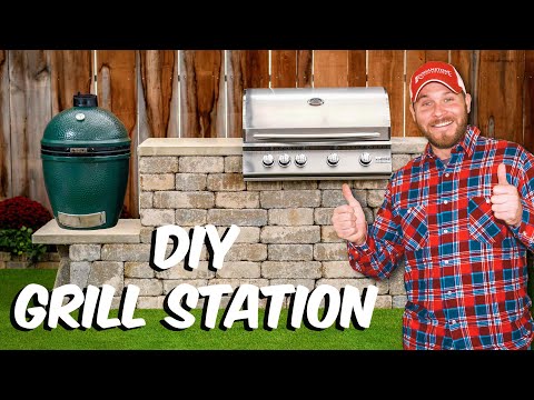 19 Homemade Bbq Surround Plans You Can Build Easily 19 Homemade Bbq Surround Plans You Can, How To Build A Grill Surround Using Pavers
