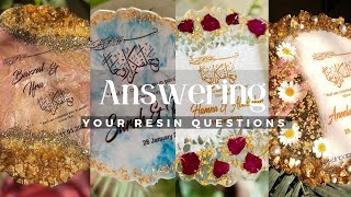 Answering Your Resin Questions Tips, Tricks & Secrets