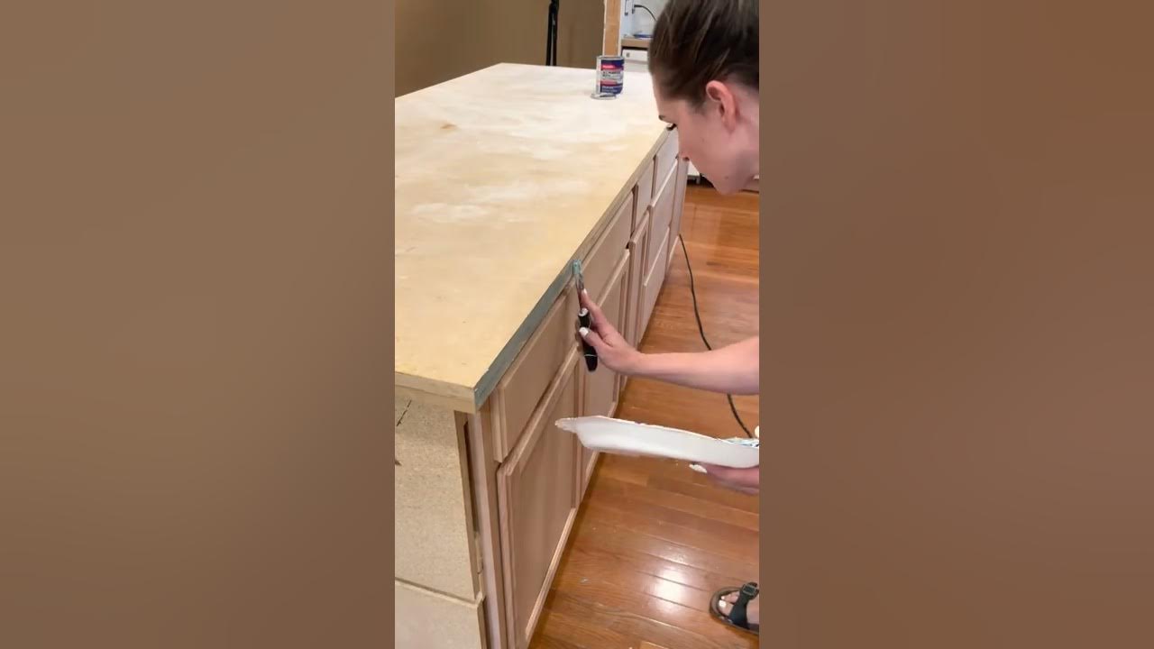 How to DIY your countertops with MDF YouTube