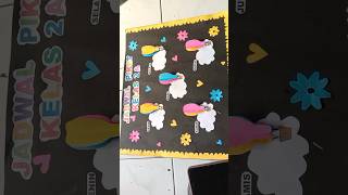 jadwal piket kreatif #diycrafts #diypapercraft