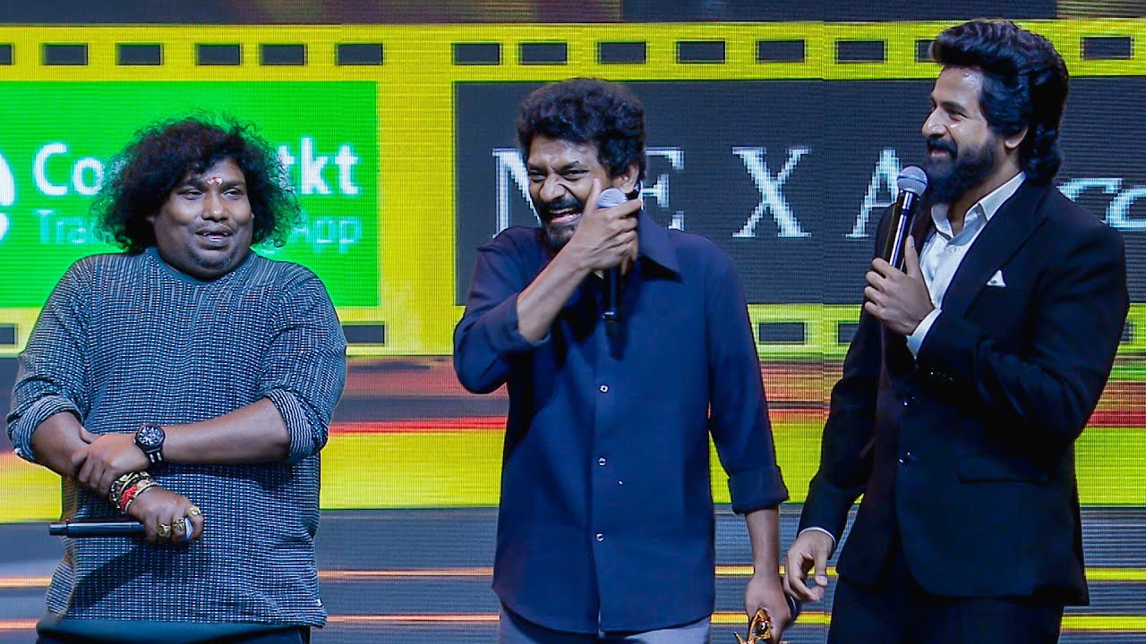 Уморительные моменты на сцене режиссера фильма «Тюремщик» Нельсона с Сивой Картхикьяном и Йоги Бабу