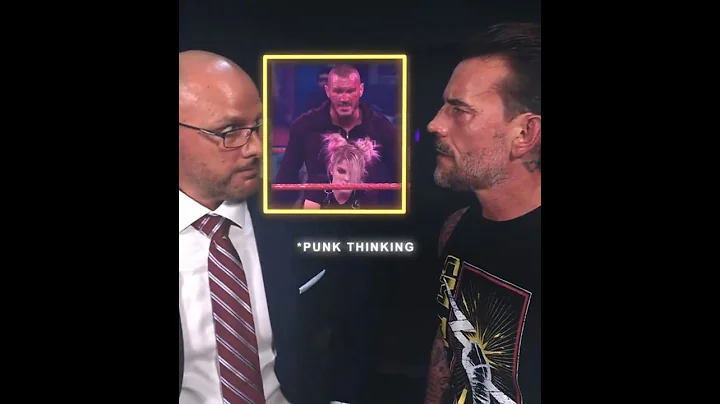 Randy Helps Punk 🗿 - " Randy x Punk " Edit | MENTE MA (Slowed) #wwe #randyorton #cmpunk #shorts
