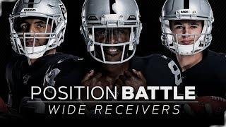 Heading into 2019 training camp, the additions of antonio brown and
tyrell williams highlight a revamped group wideouts. visit
https://www.raiders.com for...