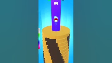 drop Stacks ball level 91 #stackball #games #dropstackball