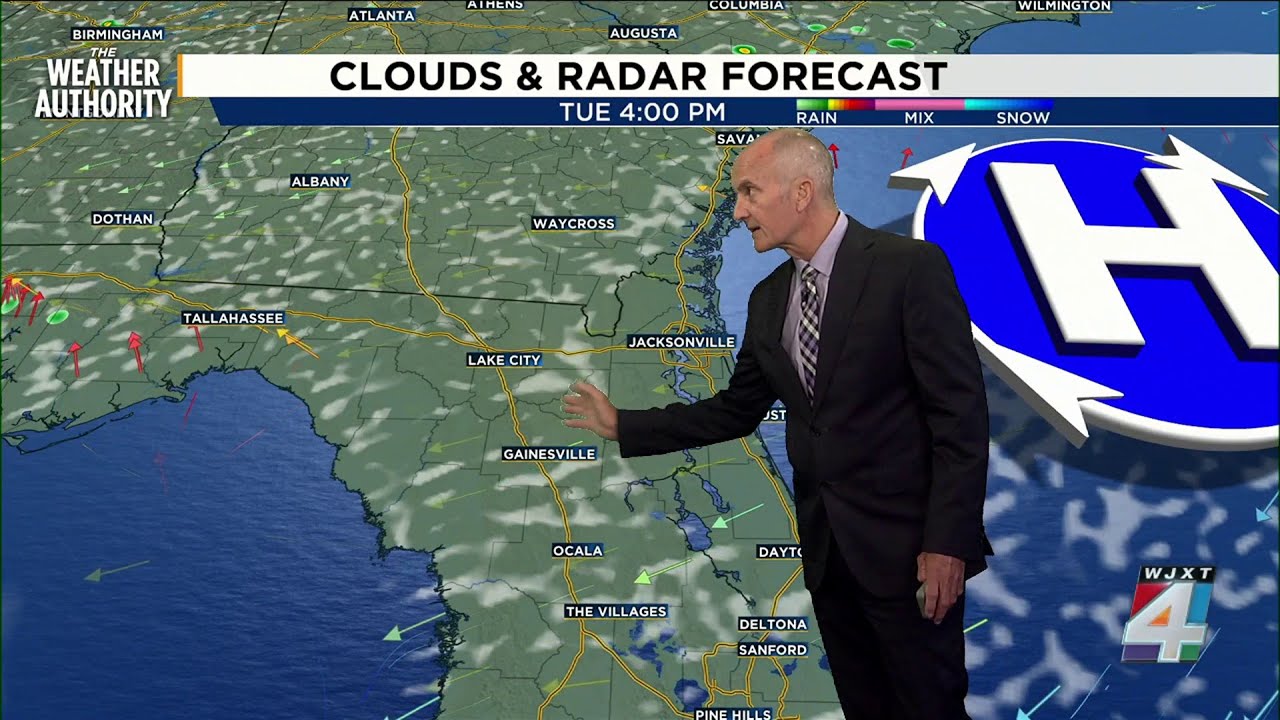 A toasty Tuesday with increasing rain chances this week - YouTube