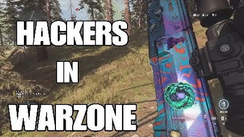 MY FIRST TIME SEEING A WARZONE HACKER!