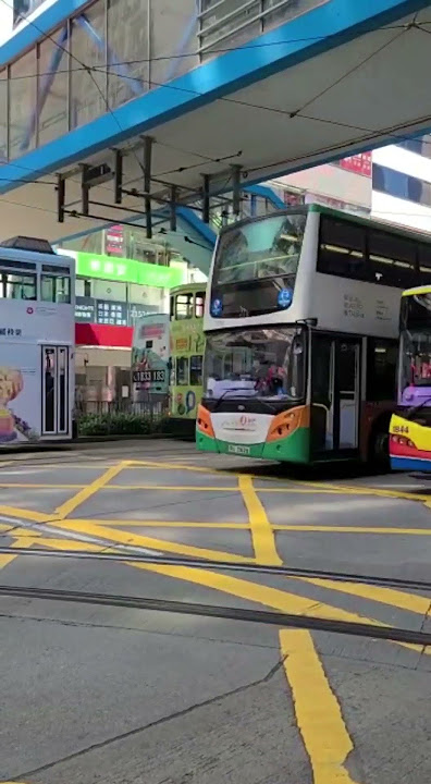 #transport #metropolis #trams #tramways  #bus #wheels #kmb #2023 #iconic #busy #road #fpy