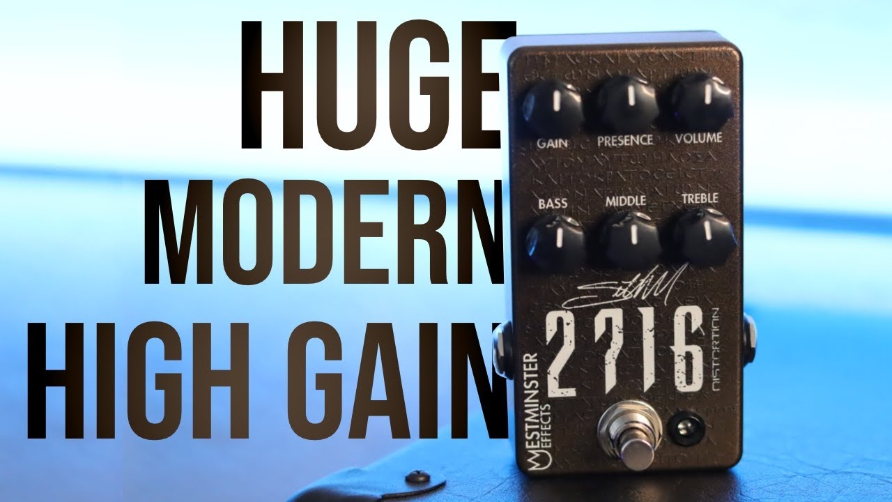 Guitar Pedal X - News - As Westminster Effects' 2716 High