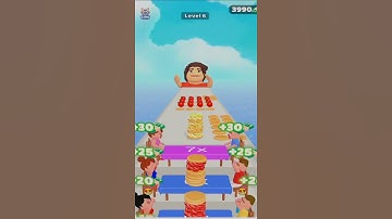 PANCAKE RUN🥞🏃🏼‍♀️🍩🍇🍒🍓- Android Gameplay | New Skins🤩| Voodoo Games😎 | Mobile Games📱| PCR-06.