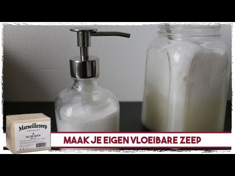 Video: Hoe Maak Je Vloeibare Zeep Van Resten?