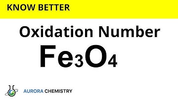 Calculate the OXIDATION NUMBER of Iron (Fe) in Fe3O4