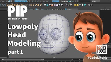 Low Poly Game Character Modeling part 1 - #2